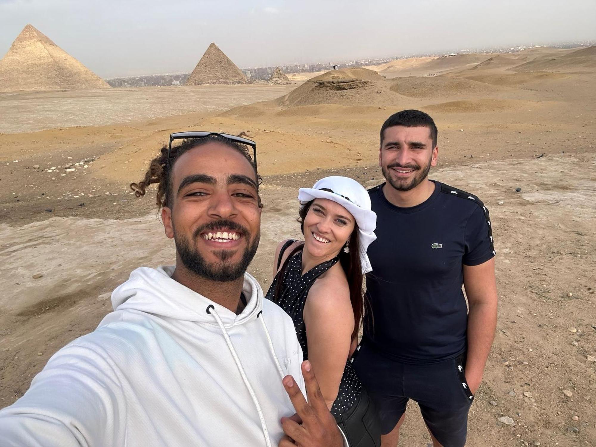 فندق Eagles Pyramids View Kafret el-Gabal المظهر الخارجي الصورة