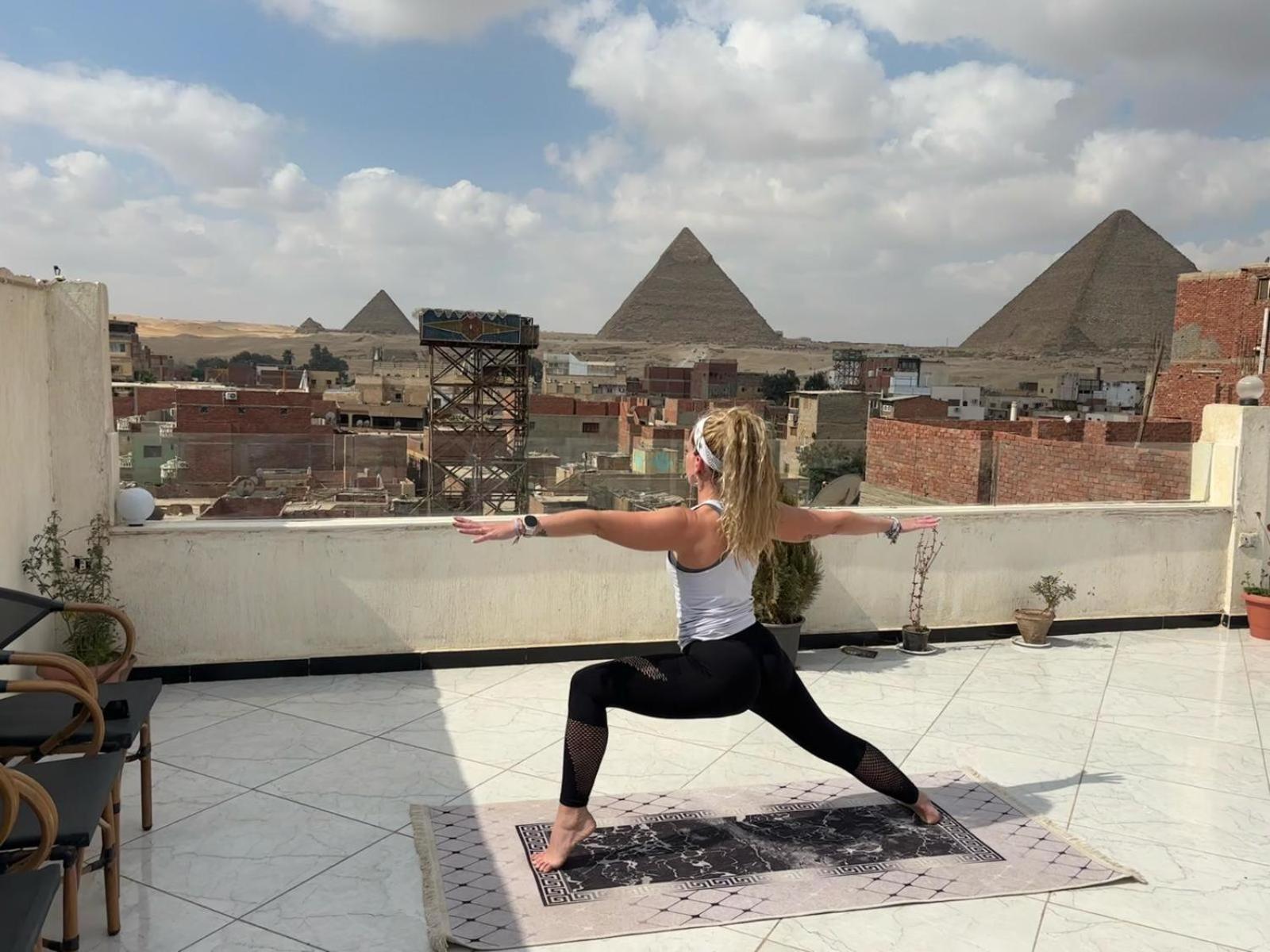فندق Eagles Pyramids View Kafret el-Gabal المظهر الخارجي الصورة