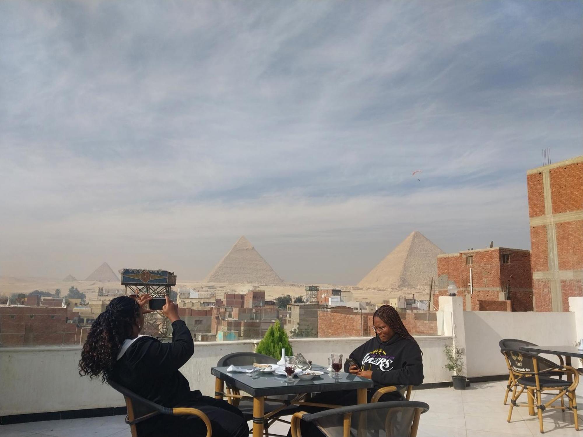 فندق Eagles Pyramids View Kafret el-Gabal المظهر الخارجي الصورة