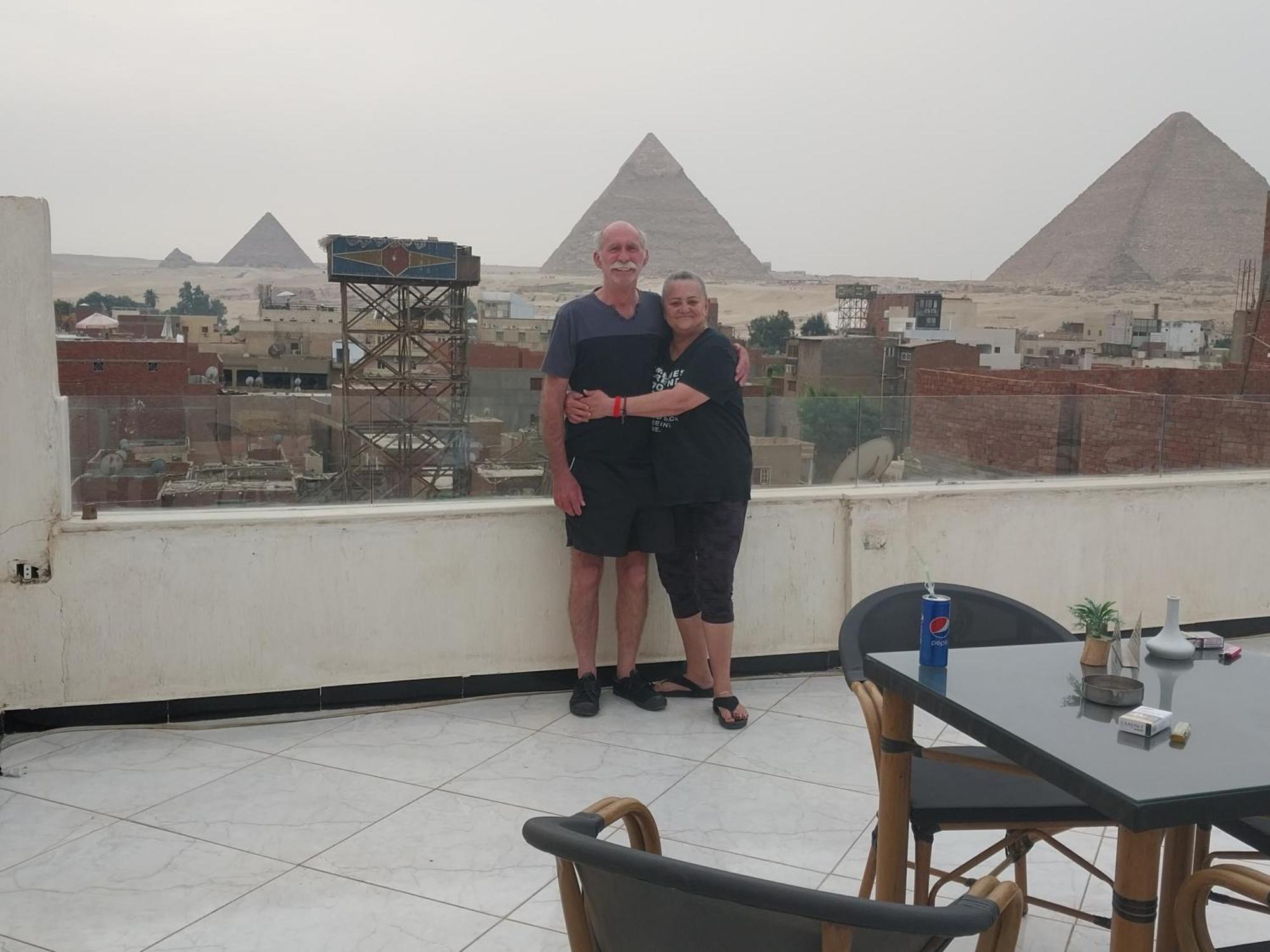 فندق Eagles Pyramids View Kafret el-Gabal المظهر الخارجي الصورة