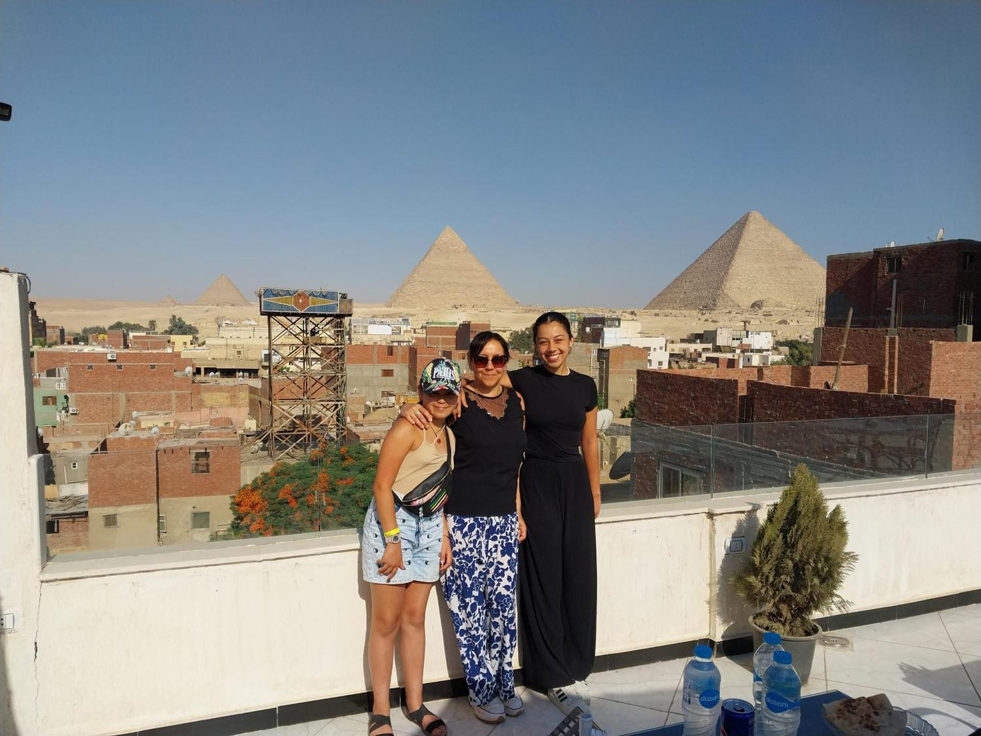فندق Eagles Pyramids View Kafret el-Gabal المظهر الخارجي الصورة