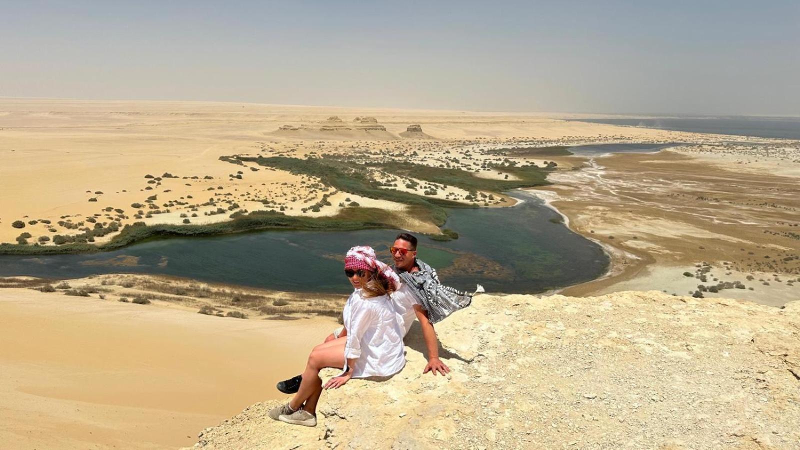 فندق Eagles Pyramids View Kafret el-Gabal المظهر الخارجي الصورة