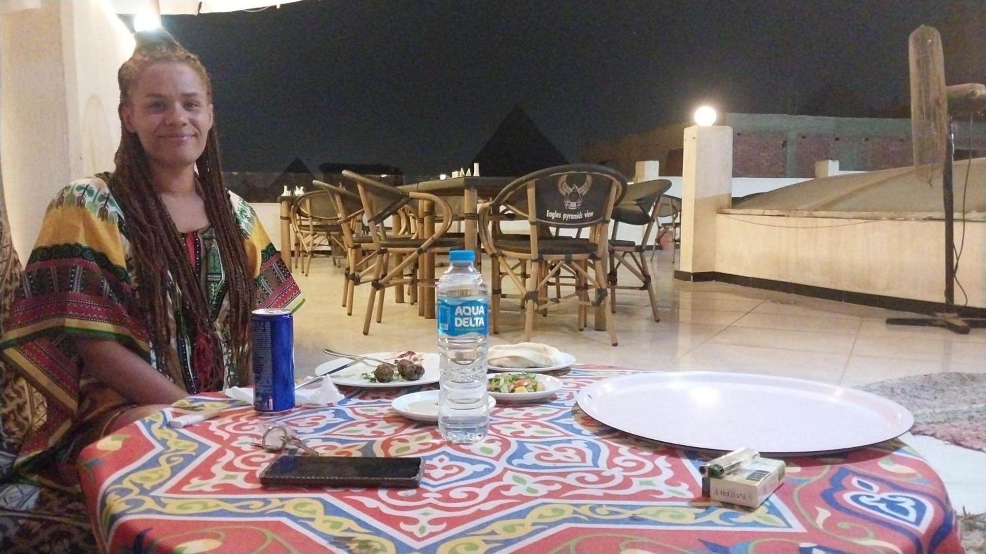 فندق Eagles Pyramids View Kafret el-Gabal المظهر الخارجي الصورة