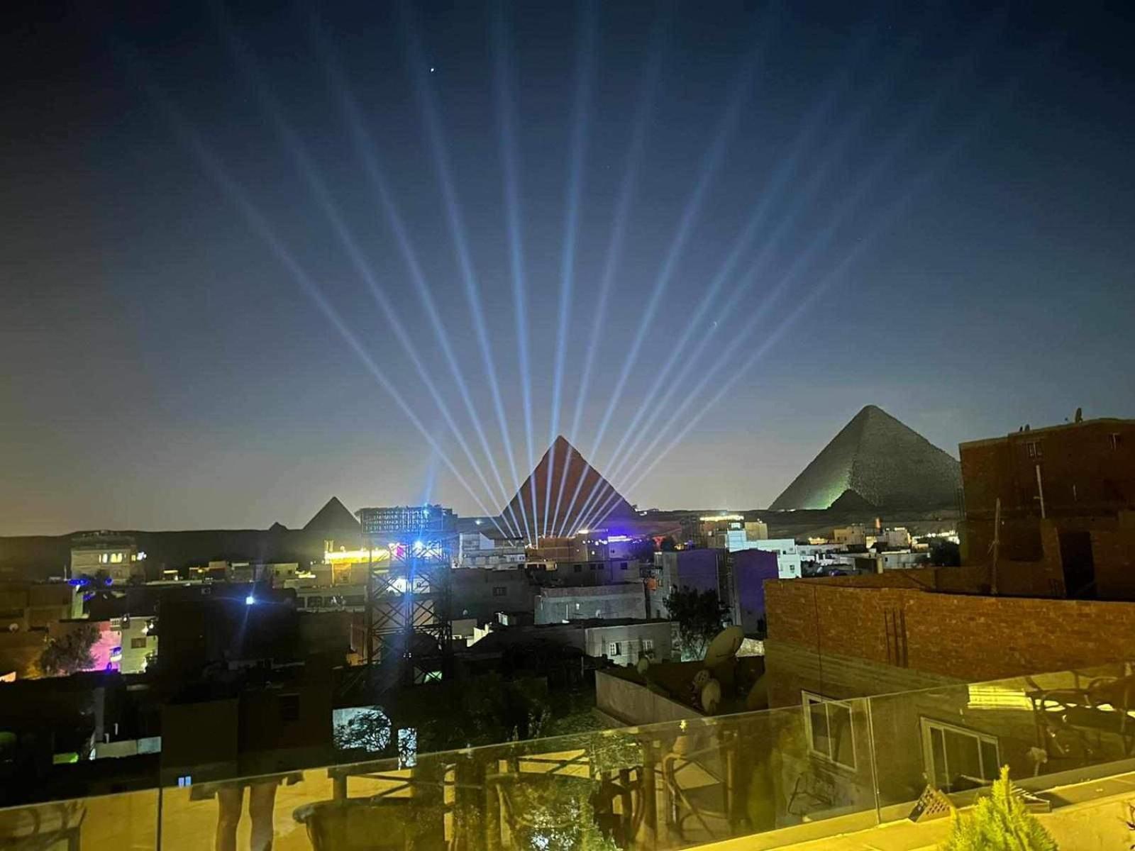 فندق Eagles Pyramids View Kafret el-Gabal المظهر الخارجي الصورة