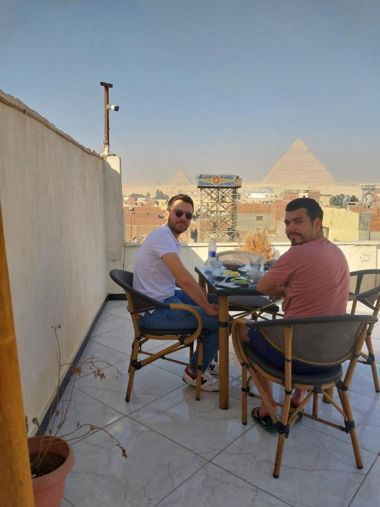 فندق Eagles Pyramids View Kafret el-Gabal المظهر الخارجي الصورة