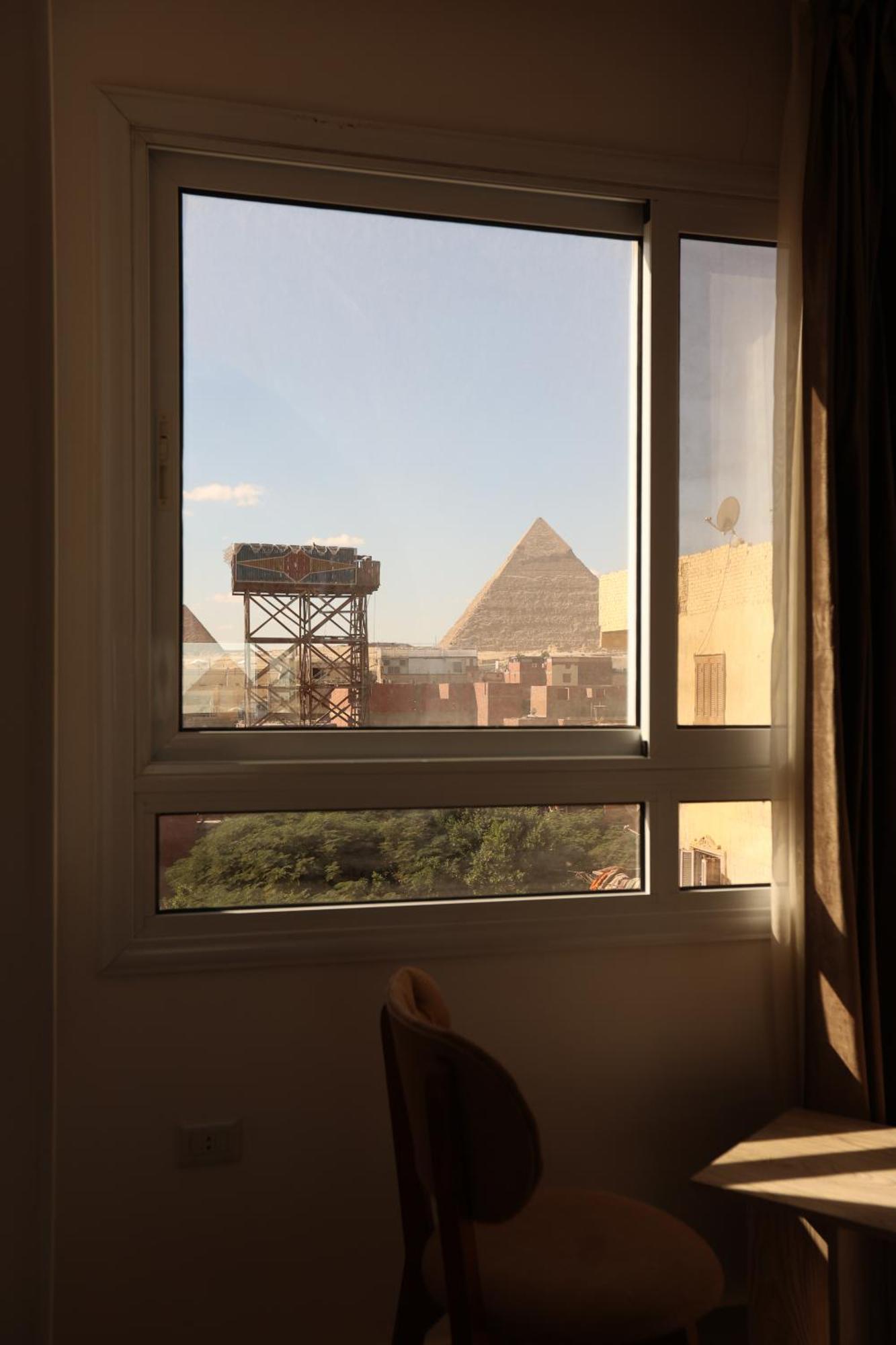 فندق Eagles Pyramids View Kafret el-Gabal المظهر الخارجي الصورة