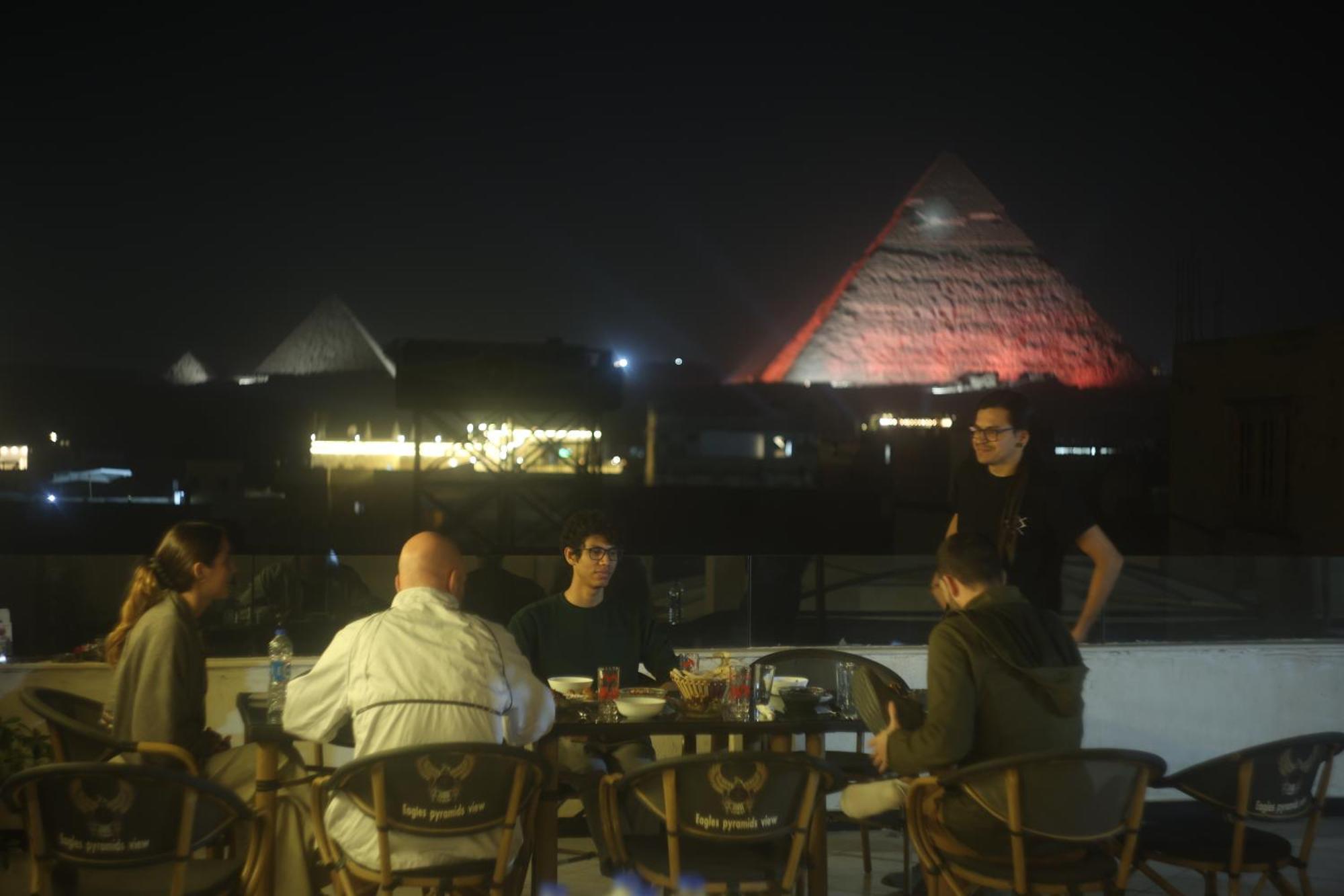 فندق Eagles Pyramids View Kafret el-Gabal المظهر الخارجي الصورة